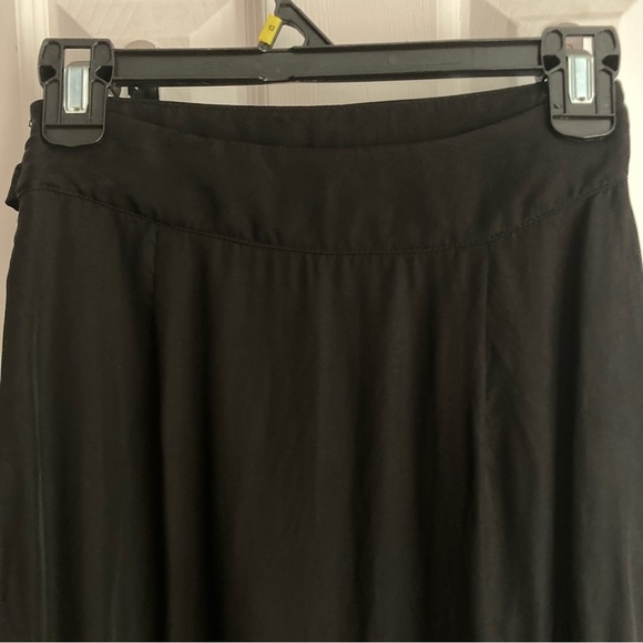 Lulu's Chic Black Asymmetrical Skirt - Picture 8 of 12